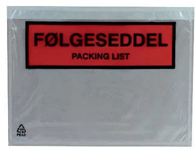 Bolsillo para albarán Docustick Standard con impresión C6 165 mm x 122 mm