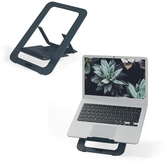 Leitz Ergo soporte para portátil ajustable ultraplano de aluminio